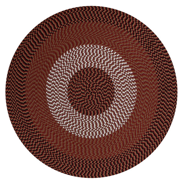 August Grove® Aleksander Houndstooth Hand Braided Area Rug & Reviews